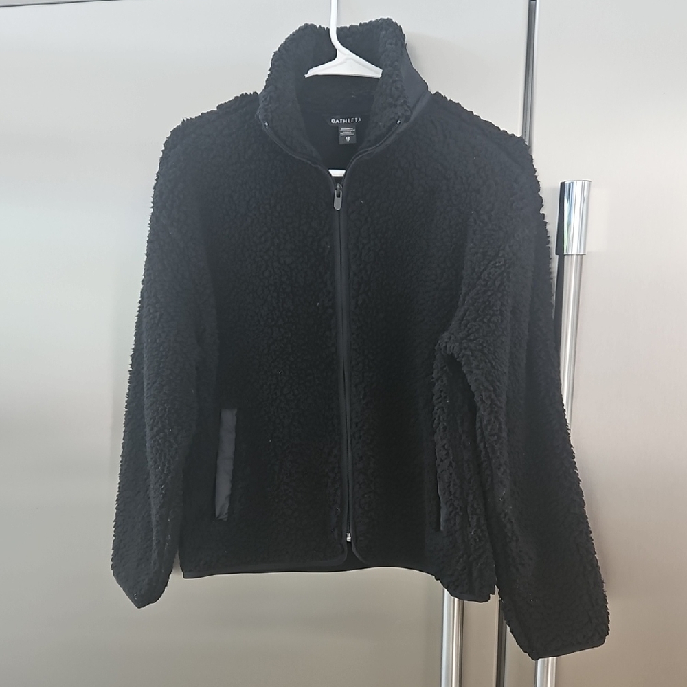 Athleta Black Fleece Jacket